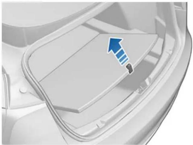 TESLA Model 3 (2017) - Accès à l'espace de chargement - 1