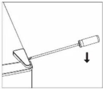 Frilec BREMEN272-NF-040DB - Draairichting deur wijzigen - 1