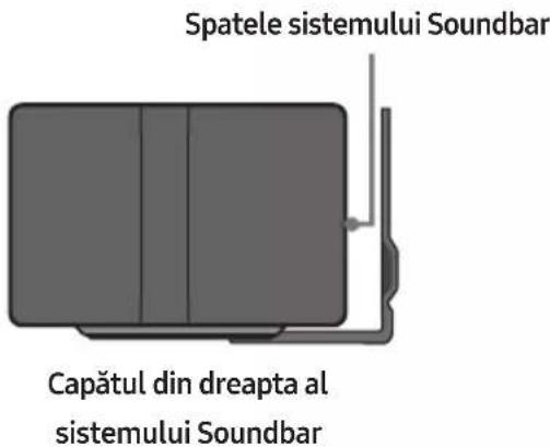 SAMSUNG HW-Q610C - Plasați Ghidaj de montare pe perete pe suprafața peretelui. - 6