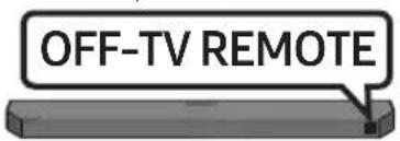 SAMSUNG HW-Q610C - Ajuste del volumen de la Soundbar con el mando a distancia del televisor - 2