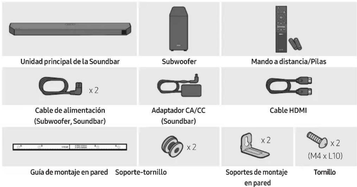 SAMSUNG HW-Q610C - COMPROBACIÓN DE LOS COMPONENTES - 1