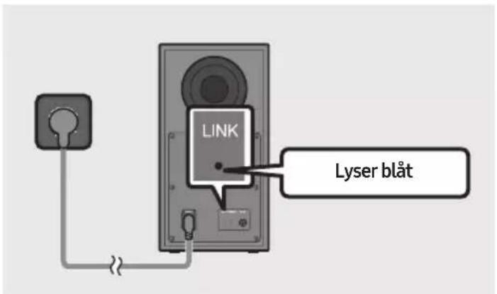 LINK Lyser blåt