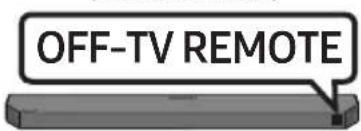 SAMSUNG HW-Q610C - Adjusting the Soundbar volume with a TV remote control - 3