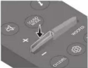 SAMSUNG HW-Q610C - Hoe de afstandsbediening gebruiken - 7
