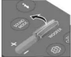 SAMSUNG HW-Q610C - Nastavljanje glasnosti zvočnika Soundbar z daljinskim upravljalnikom za televizor - 1