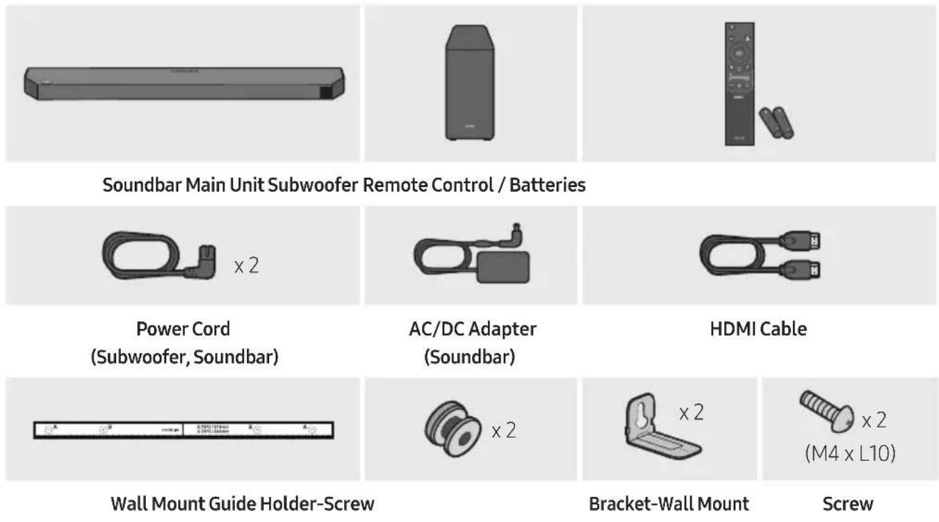 SAMSUNG HW-Q610C - CHECKING THE COMPONENTS - 1