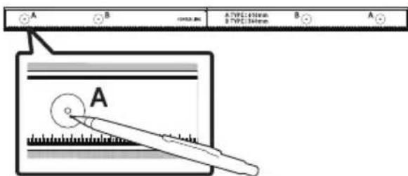 SAMSUNG HW-Q610C - Plasați Ghidaj de montare pe perete pe suprafața peretelui. - 3