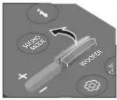 SAMSUNG HW-Q610C - Indstille Soundbar-lyden med en tv'ets fjernbetjening - 1
