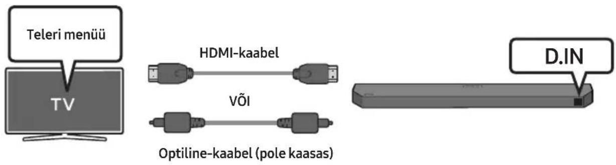 SAMSUNG HW-Q610C - Funktsiooni Q-Symphony kasutamine - 1
