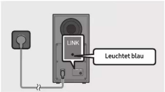 LINK Leuchtet blau