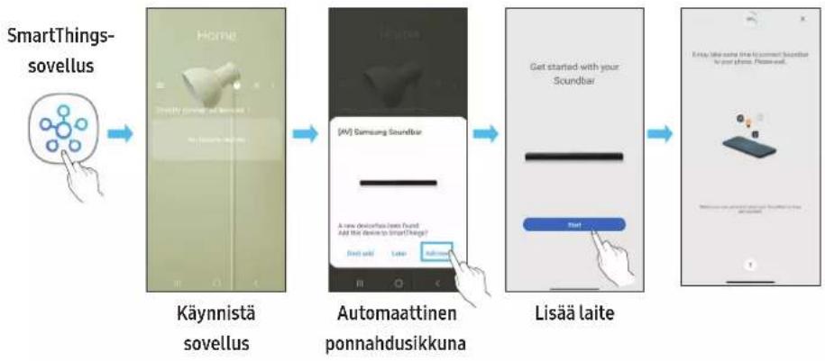 SAMSUNG HW-Q810C - Ensimmäinen yhteys - 1