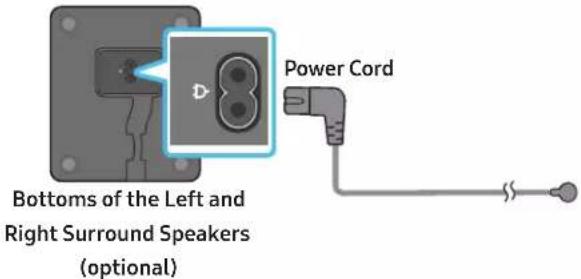 SAMSUNG HW-Q810C - Connecting the power and units - 2