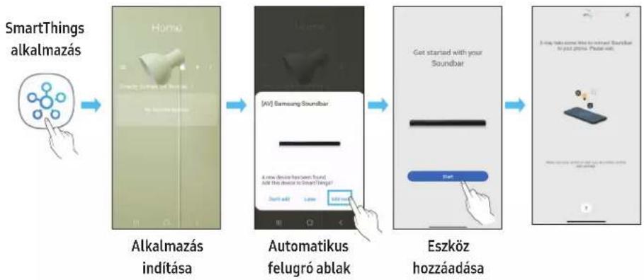 SAMSUNG HW-Q810C - Az első csatlakoztatás - 1