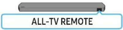 SAMSUNG HW-Q810C - Ajustar o volume do Soundbar com o telecomando de uma TV - 9