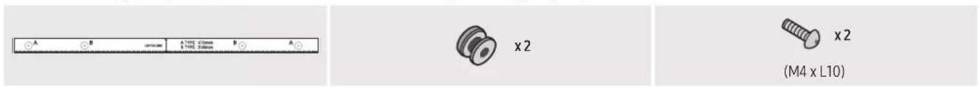 A B A TYPE 0.5mm B A A TYPE 0.5mm x 2 x 2 (M4 x L10)