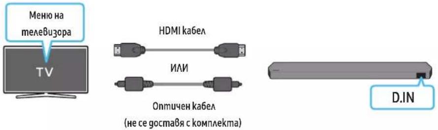 SAMSUNG HW-Q810C - Използване на функцията Q-Symphony - 1