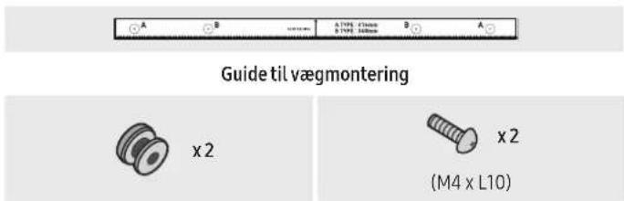 SAMSUNG HW-Q810C - Vægmonteringskomponenter - 1