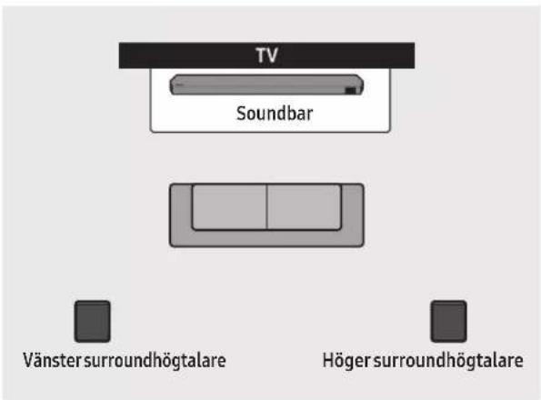SAMSUNG HW-Q810C - Surroundhögtalarens namn (endast HW-Q9\*\*C, HW-Q9\*\*GC) - 1