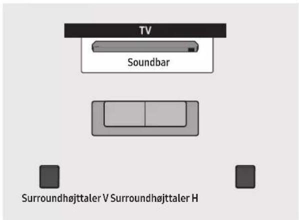 SAMSUNG HW-Q810C - Surround speaker mode (kun HW-Q9\*\*C, HW-Q9\*\*GC) - 1