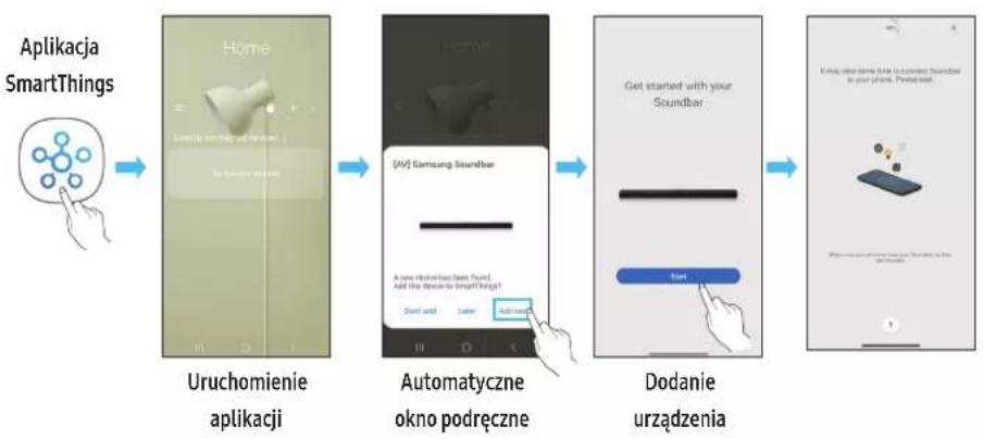 SAMSUNG HW-Q810C - Początkowe połączenie - 1