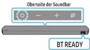 Oberseite der Soundbar BT READY