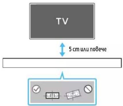 TV 5 cm или повече