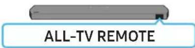 SAMSUNG HW-Q995C - Adjusting the Soundbar volume with a TV remote control - 5