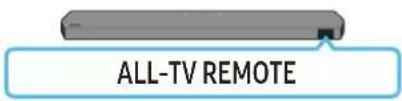 SAMSUNG HW-Q995C - „Soundbar“ garsumo reguliavimas televizoriaus nuotoliniu pulteliu - 6