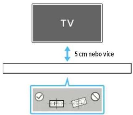 TV 5 cm nebo více