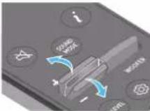 SAMSUNG HW-Q995C - Einlegen der Batterien vor der Verwendung der Fernbedienung (AAA-Batterien X 2) - 17