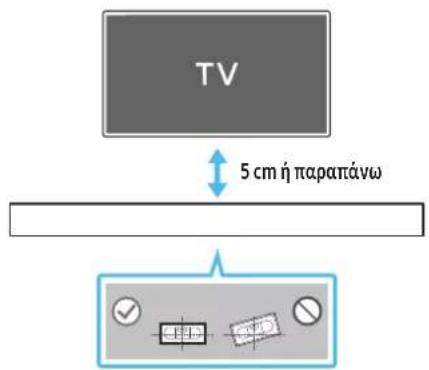 TV 5 cm ή παραπάνω