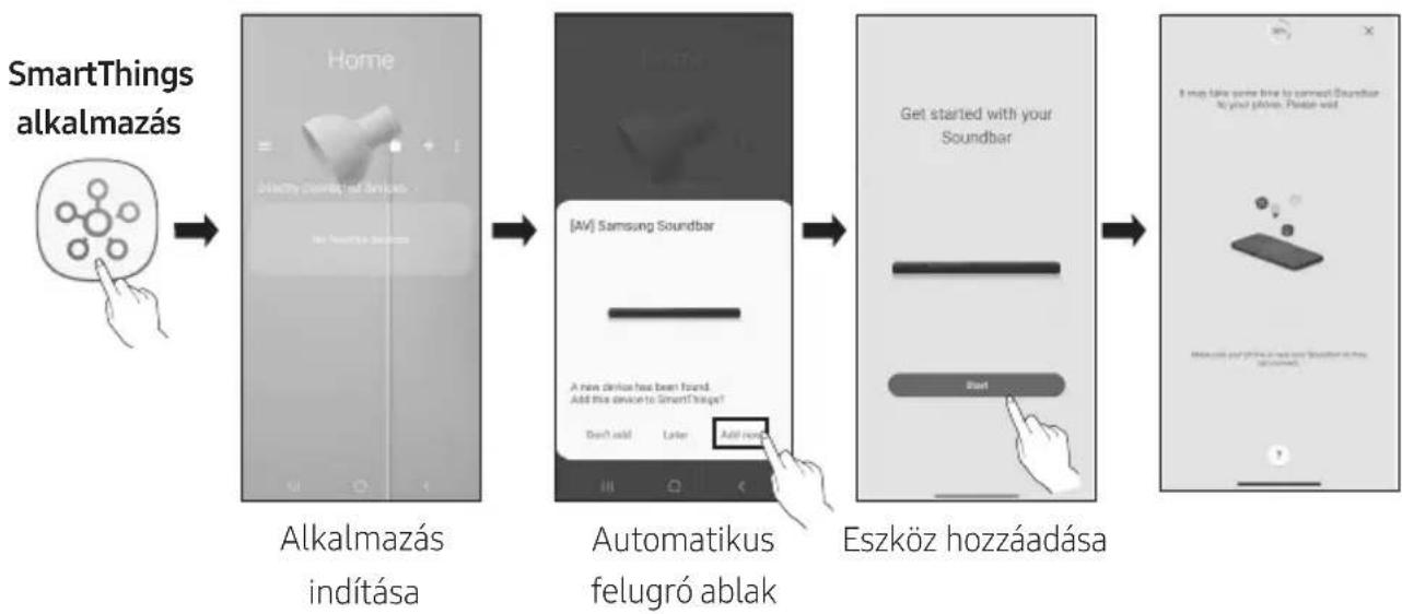 SAMSUNG HW-S66A - Az első csatlakoztatás - 1