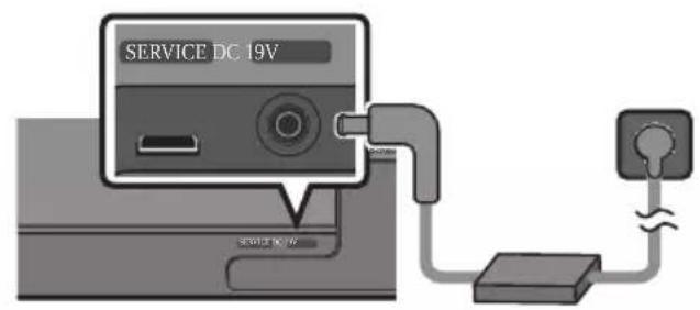 SAMSUNG HW-S66A - Connexion de l'alimentation électrique - 2