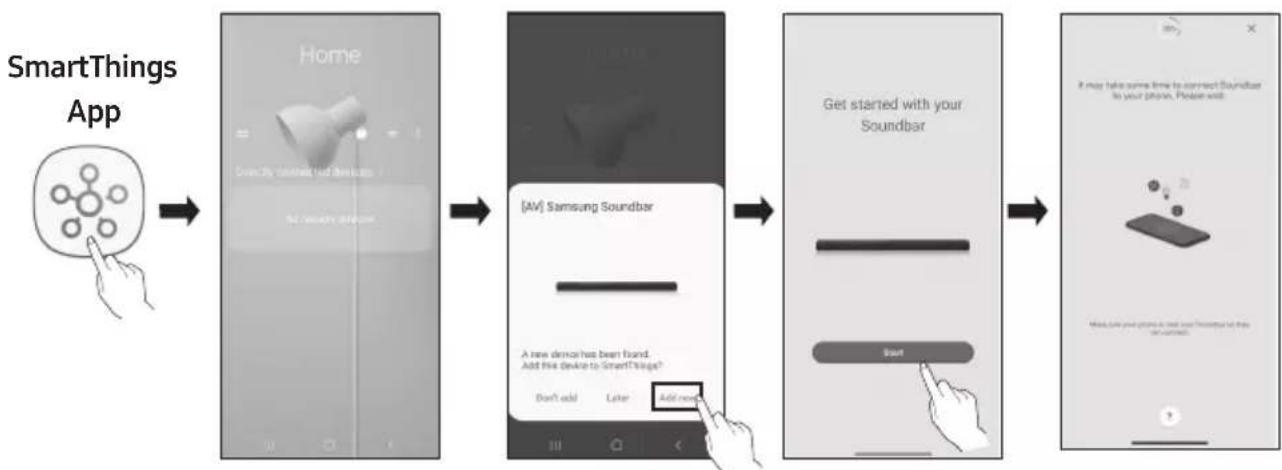 SAMSUNG HW-S66A - The initial connection - 1