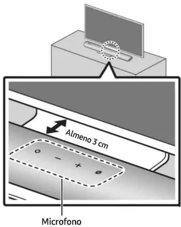 SAMSUNG HW-S66A - INSTALLAZIONE DELLA SOUNDBAR DAVANTI ALLA TV - 1