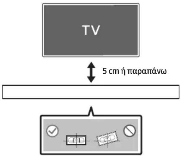 TV 5 cm ή παραπάνω