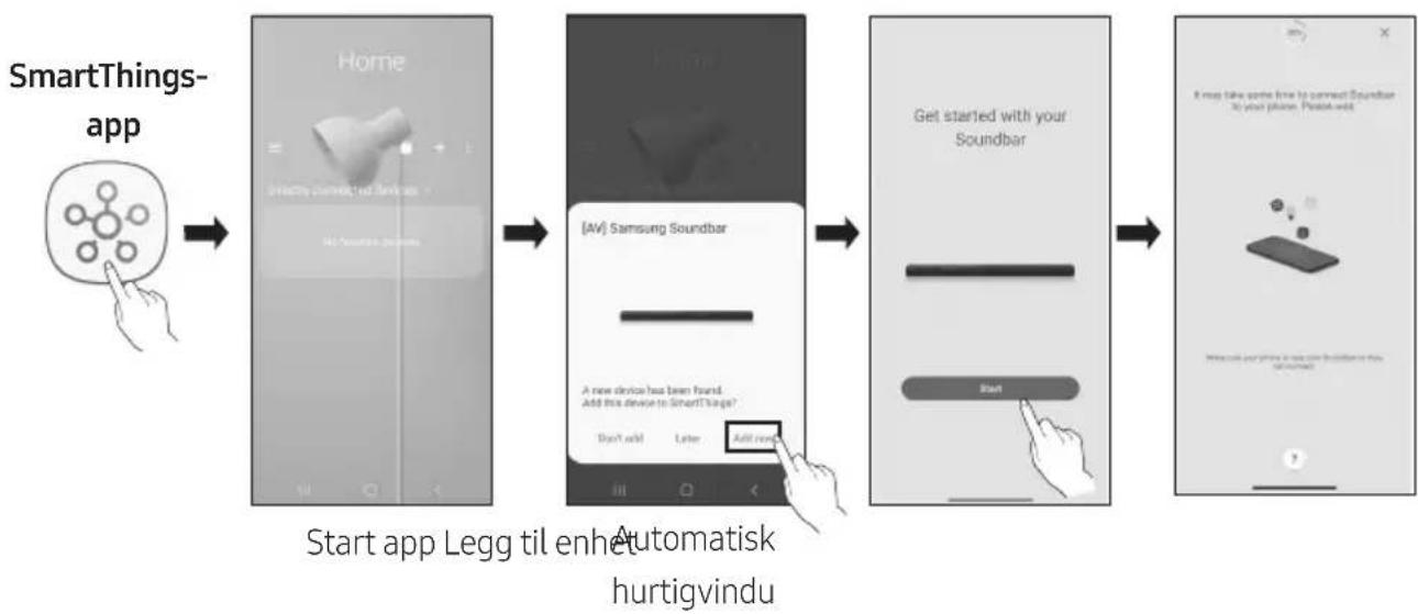 SAMSUNG HW-S66A - Den første tilkoblingen - 1