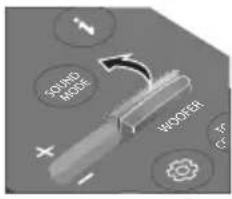 SAMSUNG HW-B540 - Soundbar-laitteen äänenvoimakkuuden säätäminen television kaukosäätimellä - 1