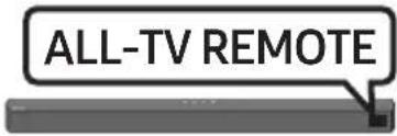 SAMSUNG HW-B540 - Regolazione del volume della Soundbar con il telecomando della TV - 9