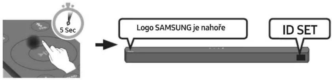 5 Sec Logo SAMSUNG je nahoře ID SET