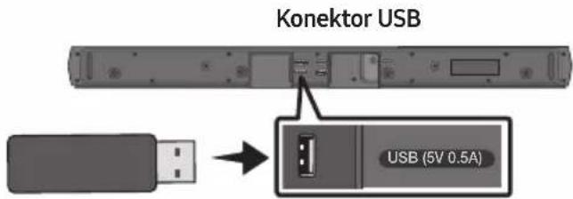 Konektor USB USB (5V 0.5A)