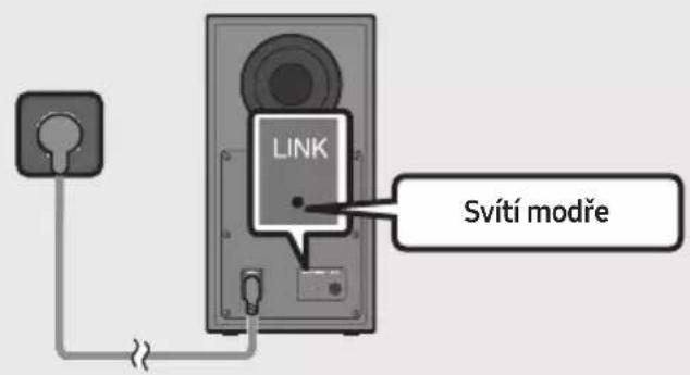 LINK Svítí modře