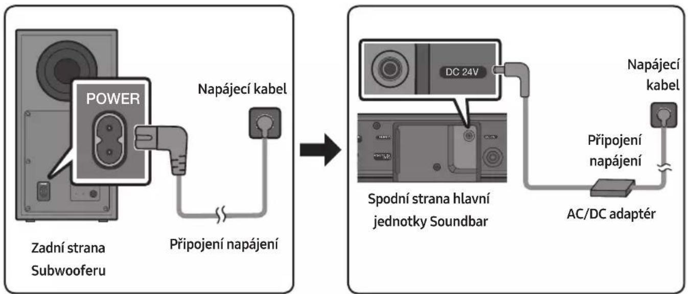 SAMSUNG HW-B540 - Připojení napájení - 1