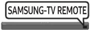 SAMSUNG HW-B540 - Nastavení hlasitosti zařízení Soundbar pomocí dálkového ovladače televizoru - 6