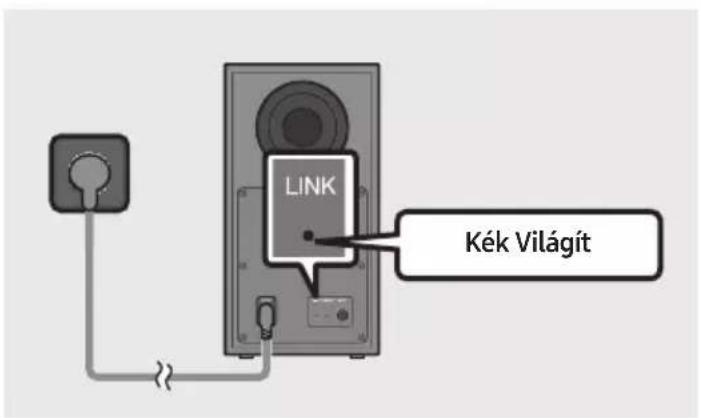 LINK Kék Világít