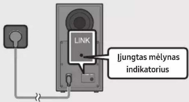 LINK ljungtas mėlynas indikatorius