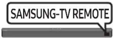SAMSUNG HW-B540 - Indstille Soundbar-lyden med en tv'ets fjernbetjening - 6