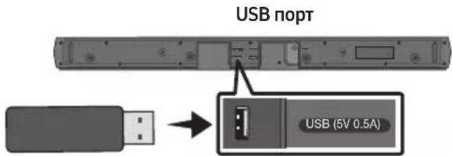 USB порт USB (5V 0.5A)