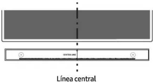 CENTER LINE LÍNEA central