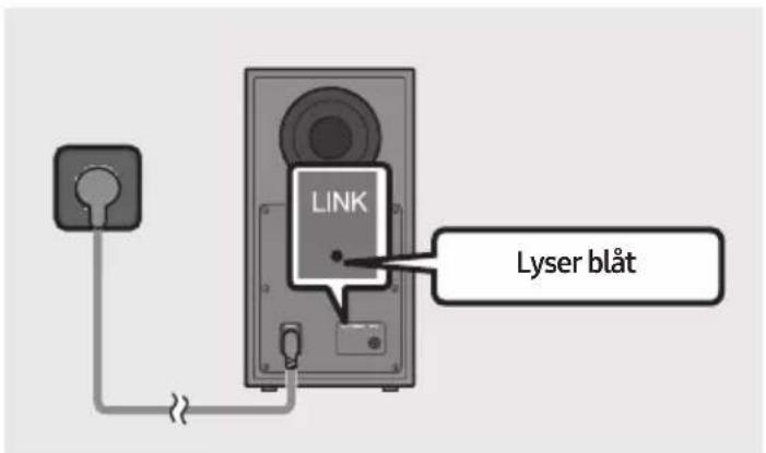 LINK Lyser blåt